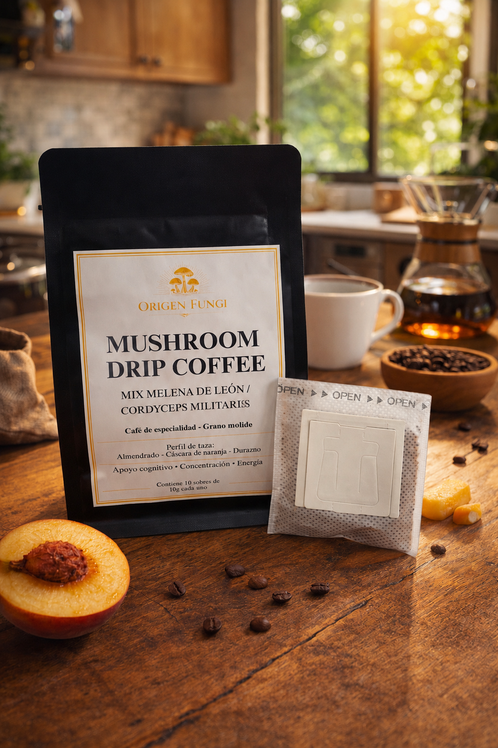 Mushroom Drip Coffee