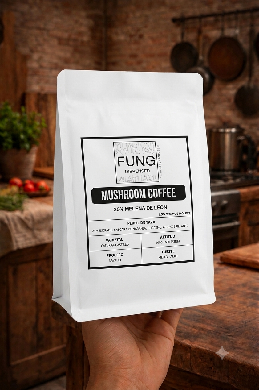 Mushroom Coffee Melena de León 250g