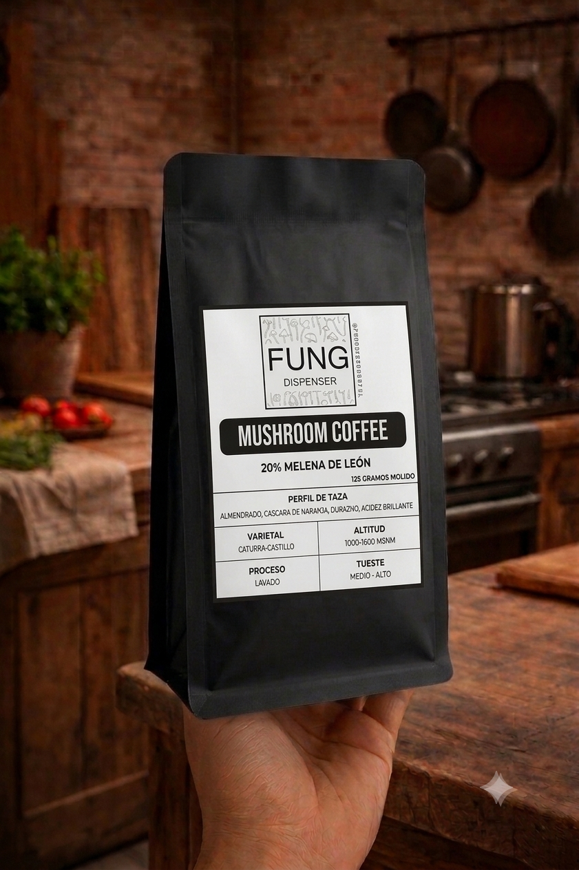 Mushroom Coffee Melena de León 125g